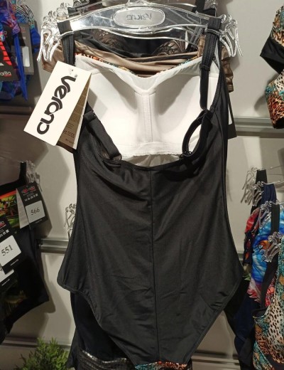 Слитный купальник Verano ESTELLA 1225 multicolor-black, Цвет: черный, Размеры: L, изображение 4