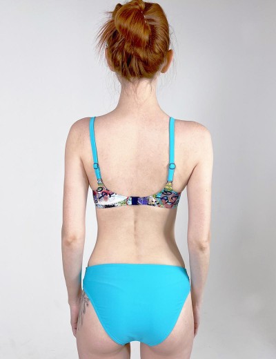 Купальник мультиколор Verano FABIA multicolor-azure, Цвет: голубой, Размеры: M, изображение 2