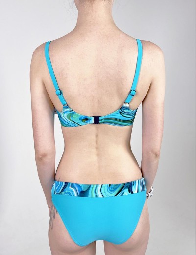 Голубой купальник Verano KIM multicolor-azure, Цвет: голубой, Размеры: M, изображение 2