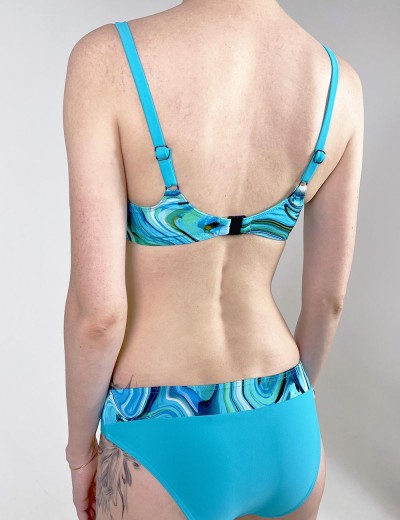 Голубой купальник Verano KIM multicolor-azure, Цвет: голубой, Размеры: M, изображение 3