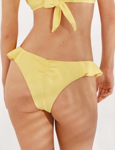 Низ купальника с рюшами Ysabel Mora 81999 желтый, Цвет: желтый, Размеры: XL, изображение 2
