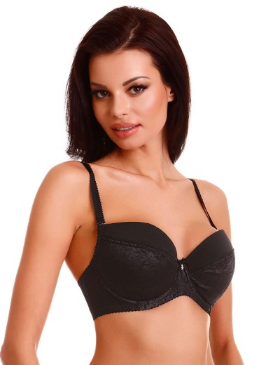 Бюстгальтер балконет Alles KELLY U 04 черный, Цвет: черный, Размеры: 95C, изображение 3