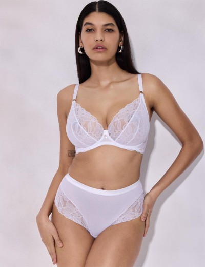 Бюстгальтер с мягкой чашкой Alles GLOW M white, Цвет: белый, Размеры: 60F, изображение 5