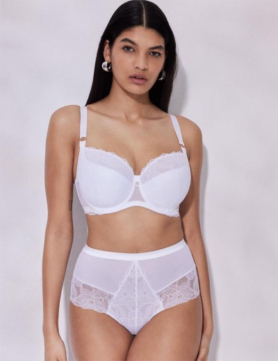 Бюстгальтер полупоролон Alles GLOW PU white, Цвет: белый, Размеры: 85C, изображение 5