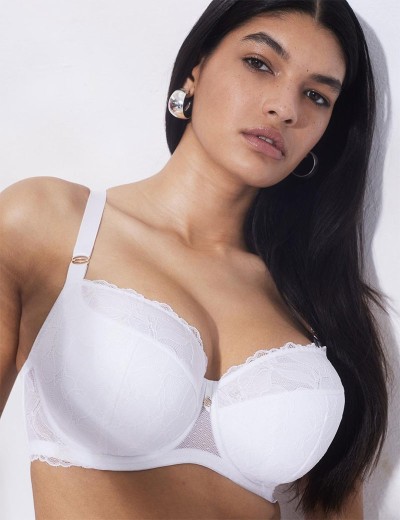 Бюстгальтер полупоролон Alles GLOW PU white, Цвет: белый, Размеры: 85C, изображение 3