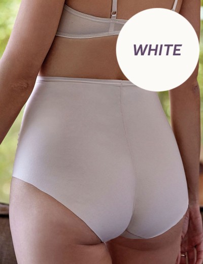 Трусы-утяжка хлопок Janira SKIN SHAPE COTTON 1030880 Super High Slip white, Цвет: white (белый), Размеры: XL, изображение 2