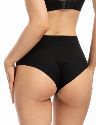 Высокие трусы бразилиана Julimex INFINITY MAXI черный, Цвет: черный, Размеры: S, изображение 2