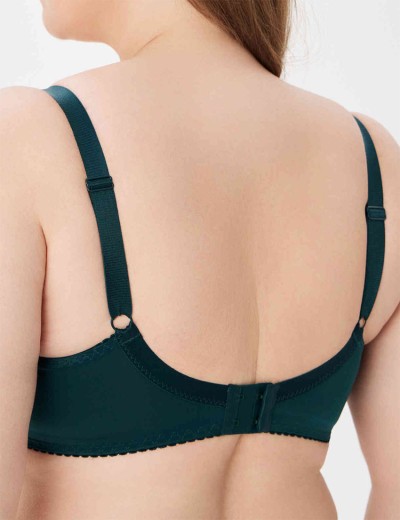 Бюстгальтер с мягкими кружевными чашками Lina A 6010 сосна, Цвет: сосна, Размеры: 75D, изображение 2 Бюстгальтер с мягкими кружевными чашками Lina A 6010 сосна, Цвет: сосна, Размеры: 75D, изображение 2