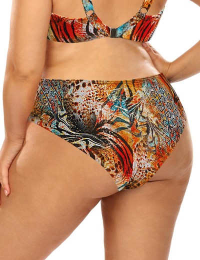 Женские плавки бразилиана Lorin L8042 BIG, Цвет: мультиколор, Размеры: M, изображение 2