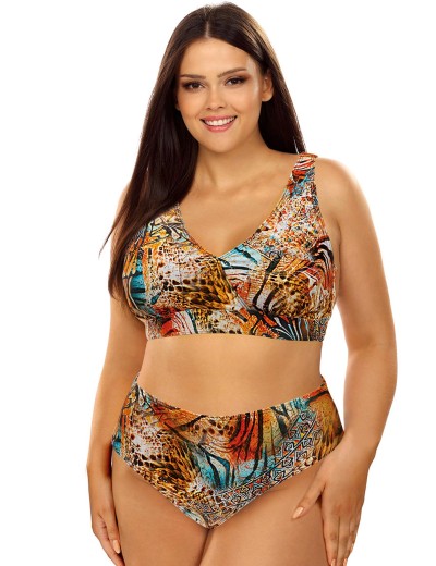 Женские плавки бразилиана Lorin L8042 BIG, Цвет: мультиколор, Размеры: M, изображение 3