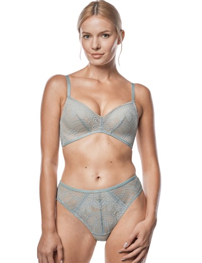 Трусики бразилиана Mefemi JULIETTA Brazyliany голубой, Цвет: голубой, Размеры: S, изображение 3