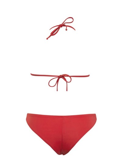 Купальник шторка бразилиана Sielei NS52+NS69 rosso, Цвет: rosso (красный), Размеры: 85B, изображение 3