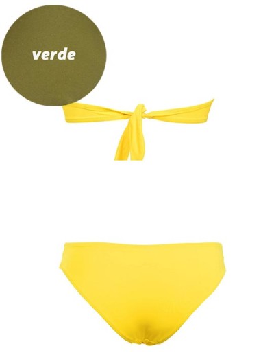 Раздельный купальник бандо Sielei S57+NS61 verde militare, Цвет: verde militare (хаки, Размеры: 90B, изображение 3