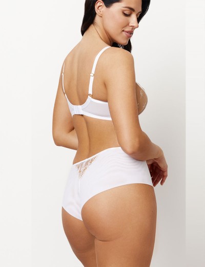 Трусики бразилиана Subtille AVRIL WHITE mini, Цвет: белый, Размеры: S, изображение 4