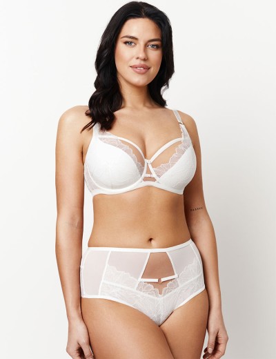 Высокие слипы Subtille CAROLINE high-waist молочный, Цвет: молочный, Размеры: L, изображение 3