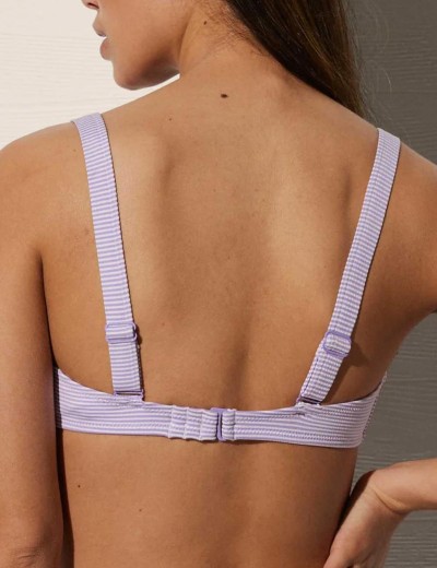 Пляжный бюст-топ Ysabel Mora 82420 сиреневый/белый, Цвет: сиреневый/белый, Размеры: 75B, изображение 2