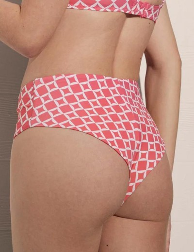 Высокие плавки Ysabel Mora 82449 розовый/белый, Цвет: розовый/белый, Размеры: S, изображение 2