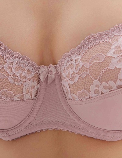Бюстгальтер мягкий с подкроем Elli 1012 хрустальная роза, Цвет: хрустальная роза, Размеры: 80E, изображение 4