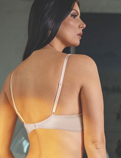 Бюстгальтер спейсер Albina L FORMA 1756 серебристый пион, Цвет: серебристый пион, Размеры: 85D, изображение 2