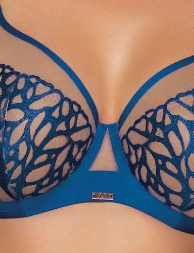 Бюстгальтер мягкий Ava MONARCH 2057 M Cobalt, Цвет: сапфир, Размеры: 75D, изображение 5