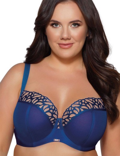 Бюстгальтер полумягкий Ava MONARCH 2056 PU Cobalt, Цвет: сапфир, Размеры: 95B, изображение 3 Бюстгальтер полумягкий Ava MONARCH 2056 PU Cobalt, Цвет: сапфир, Размеры: 95B, изображение 3