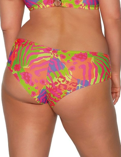 Яркий раздельный купальник с бразилианами Ava SK188M+SF188/5 Fluo, Цвет: мультиколор, Размеры: 70E, изображение 6