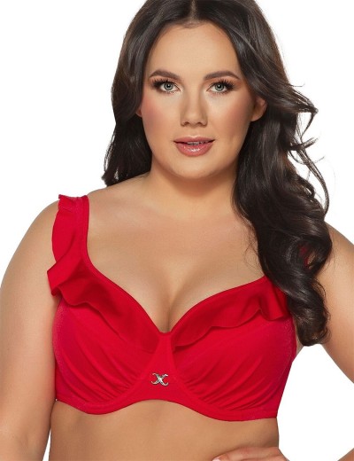 Бюстгальтер купальный мягкая чашка Ava SK181 M Barbados, Цвет: красный, Размеры: 75B, изображение 4