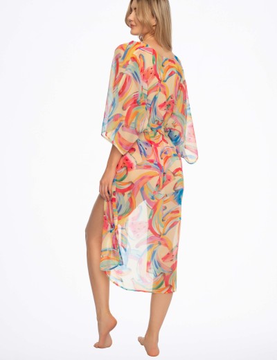 Пляжный халат Esotiq KAIA 41686, Цвет: мульти, Размеры: S/M, изображение 2