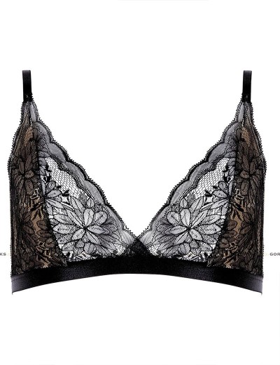 Бюстгальтер бралетт мягкий Gorteks DESIRE B2 M черный, Цвет: черный, Размеры: L, изображение 6