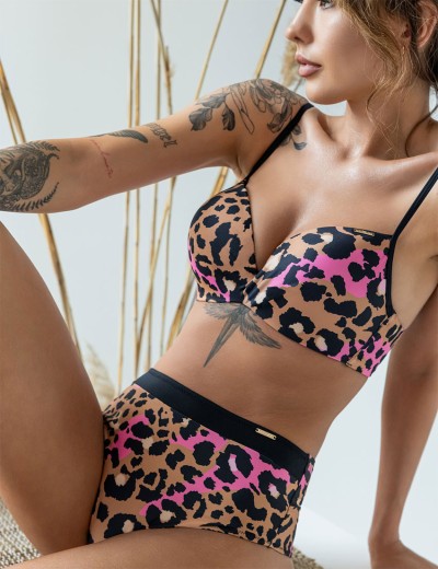 Высокие плавки бразилиана Kris Line KENYA Brasyliana High Waist, Цвет: оригинал, Размеры: 2XL, изображение 3