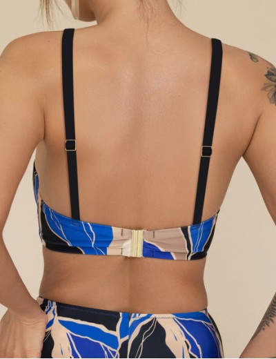 Верх купальника балконет Kris Line MONACO Balconette МНМ, Цвет: мульти, Размеры: 65G, изображение 2