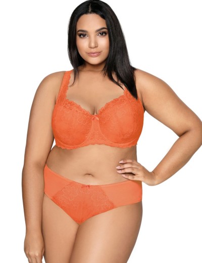 Бюстгальтер балконет тюльпан MAT CARMELA Pomaranczowy M-053-22, Цвет: оранжевый, Размеры: 65C, изображение 10