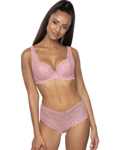 Трусики кружевные MAT CARMELA Roze 053-54-2, Цвет: розовый, Размеры: S, изображение 4