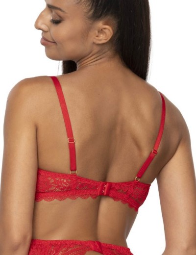 Бюстгальтер с пуш-ап MAT ESTELLE Czerwony M-0198-11-2, Цвет: красный, Размеры: 75E, изображение 2 Бюстгальтер с пуш-ап MAT ESTELLE Czerwony M-0198-11-2, Цвет: красный, Размеры: 75E, изображение 2
