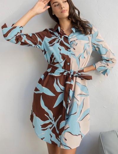 Хлопковая рубашка с принтом Mia-Amore CHERYL 2007, Цвет: мультицвет, Размеры: M, изображение 2 Хлопковая рубашка с принтом Mia-Amore CHERYL 2007, Цвет: мультицвет, Размеры: M, изображение 2