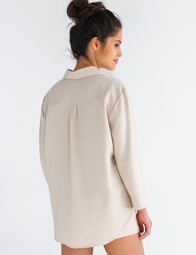 Домашний костюм Sensis ENRICA, Цвет: бежевый, Размеры: L, изображение 3