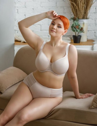 Бюстгальтер спейсер Sermija ADEL 184-22-L крем-брюле, Цвет: крем-брюле, Размеры: 75E, изображение 4