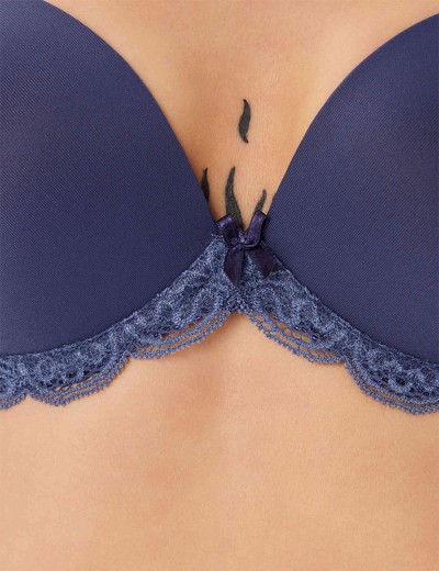 Бюстгальтер пуш-ап с гелем VOVA SNEJANNA V54037 батик, Цвет: батик, Размеры: 70A, изображение 4