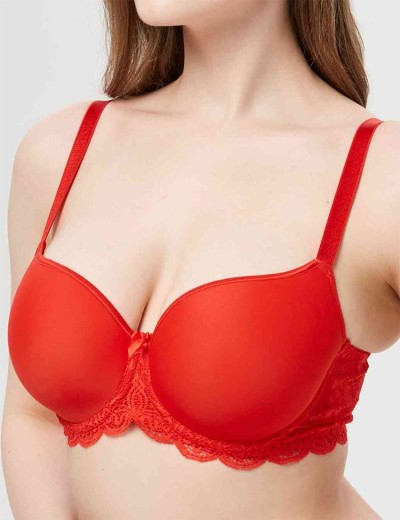 Бюстгальтер спейсер VOVA SNEJANNA V54124 россо, Цвет: россо, Размеры: 90C, изображение 3