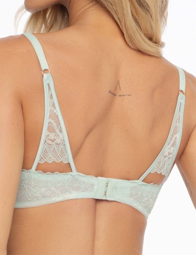 Кружевной бралетт с пуш-ап Esotiq NETTIE 41342 мята, Цвет: мята, Размеры: 65G, изображение 2