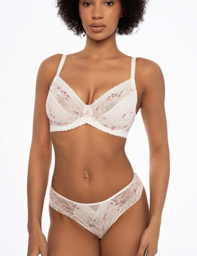 Трусики слипы Esotiq NETTIE 41344 молочный с розовым, Цвет: молочный с розовым, Размеры: XL, изображение 3