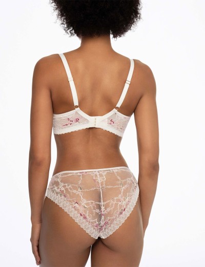 Трусики слипы Esotiq NETTIE 41344 молочный с розовым, Цвет: молочный с розовым, Размеры: XL, изображение 4