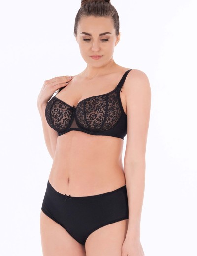 Трусы слипы макси Honey H40-21-AK черный, Цвет: черный, Размеры: 4XL, изображение 2