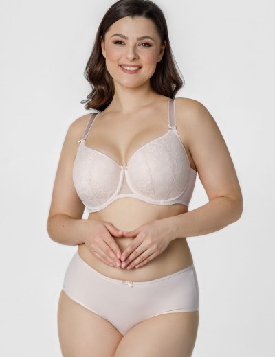 Бюстгальтер балконет тюльпан Honey H42-21-L крем-брюле, Цвет: крем-брюле, Размеры: 70H, изображение 5