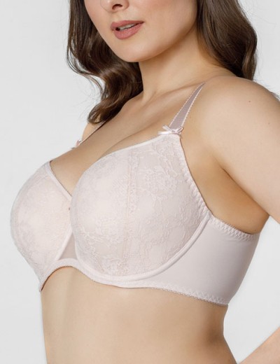 Бюстгальтер балконет тюльпан Honey H42-21-L крем-брюле, Цвет: крем-брюле, Размеры: 70H, изображение 3