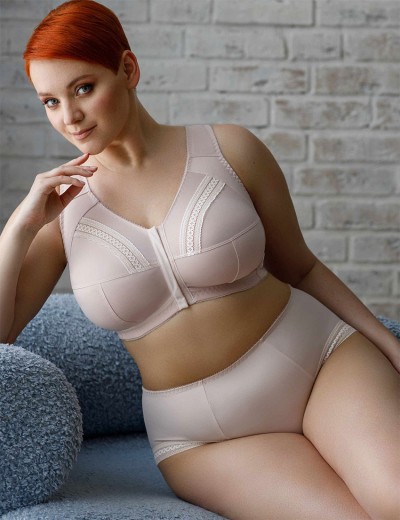 Мягкий бюстгальтер без косточек Honey H47-23-L крем-брюле, Цвет: крем-брюле, Размеры: 100G, изображение 9