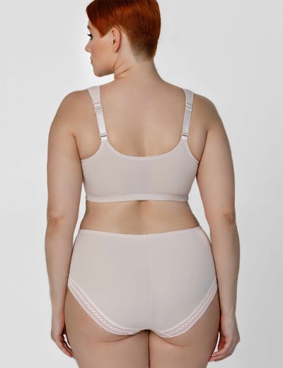 Мягкий бюстгальтер без косточек Honey H47-23-L крем-брюле, Цвет: крем-брюле, Размеры: 100G, изображение 8