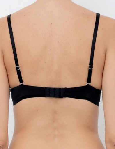 Бюстгальтер супер пуш-ап воздушно-гелевый Lormar DOUBLE nero, Цвет: nero (черный), Размеры: 75B, изображение 2