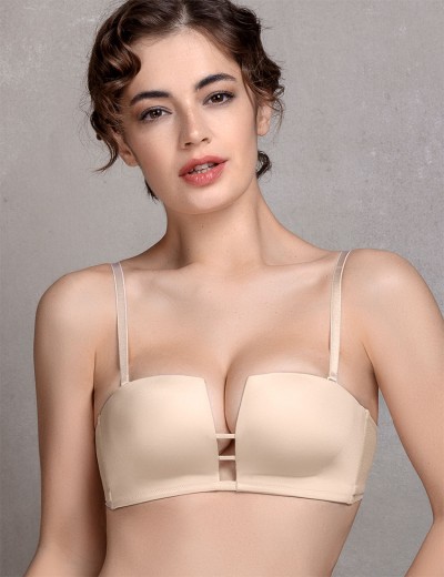 Бюстгальтер планж с пуш-ап Mioocchi ADELE 7534 cipria, Цвет: cipria (пудровый), Размеры: 90C, изображение 3