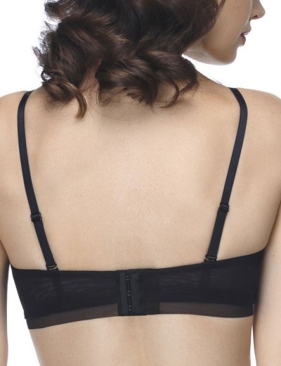 Бюстгальтер планж с пуш-ап Mioocchi ADELE 7534 nero, Цвет: nero (черный), Размеры: 70D, изображение 2